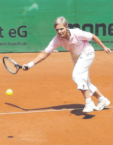 Die amtierende Pfalzmeisterin der Damen 60 ist die Nummer eins der Setzliste: Gisela Dräger vom PTC Grünstadt. ARCHIVFOTO: SCHIFFERSTEIN