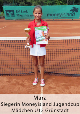Mara - Siegerin Moneyisland Jugendcup - Mädchen U12 - Grünstadt